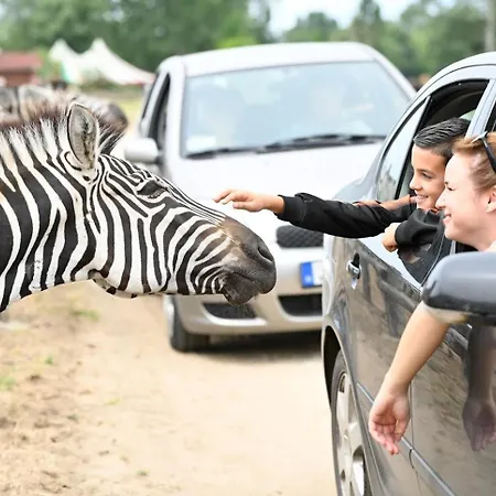 Toparti Safari-haz A Richter Safari Parkban Vip Belepojeggyel - Lakeside Safari House At Richter Safari Park With Vip Entry Ticket Apartman *